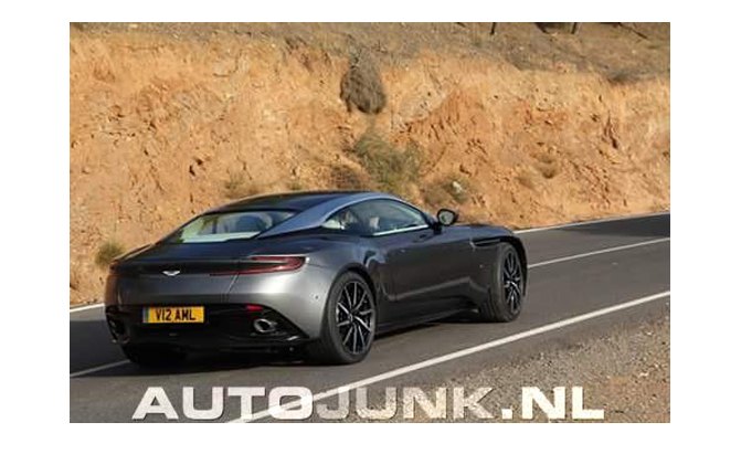 This Could Be the Rear End of the Aston Martin DB11