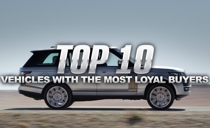 Top 10 Vehicles With the Most Loyal Buyers