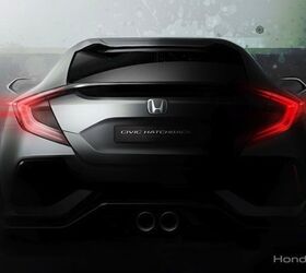 Honda Civic Hatchback Prototype Teased
