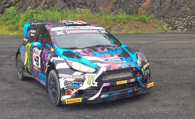 Guess How Much Ken Block is Selling One of His Ford Fiesta ST Rally Cars For