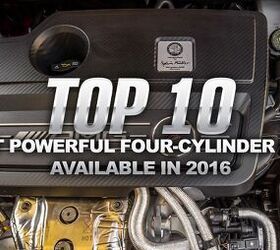 top 10 most powerful four cylinder cars available in 2016