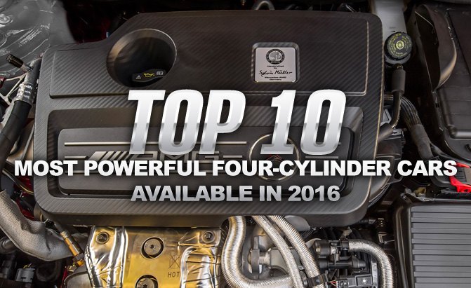Top 10 Most Powerful Four-Cylinder Cars Available in 2016