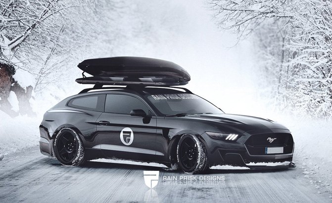 Wicked Ford Mustang Wagon Render Has Us Wondering What Could Be