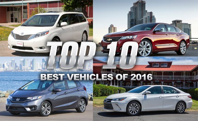 Top 10 Best Vehicles of 2016: Consumer Reports