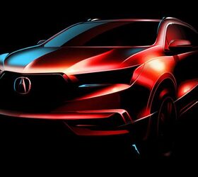 Next-Gen 2017 Acura MDX Teased With Dramatically New Look