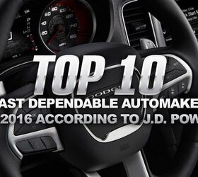 Top 10 Least Dependable Automakers of 2016: J.D. Power