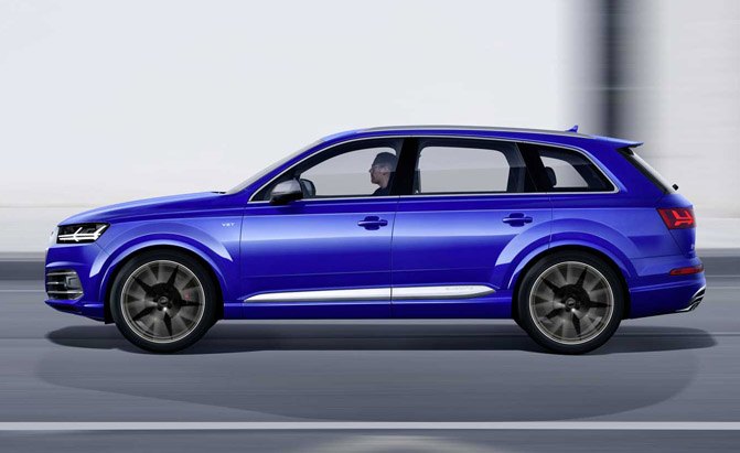 audi sq7 tdi features three blowers 48 volt electrical system