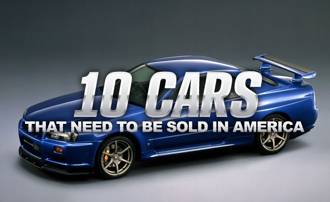 10 cars that need to be sold in america