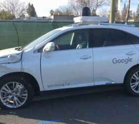 Watch a Google Self-Driving Car Cause an Accident by Hitting a Bus