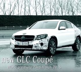 Mercedes GLC Coupe Teased Before March 23 Debut