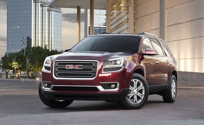 2017 GMC Acadia Will Be Sold Alongside Current Model