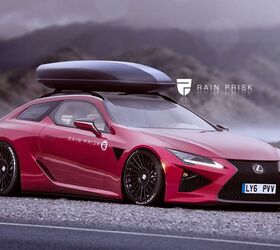 Lexus LC Looks Stunning as a Wagon in Renders