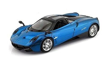 Daily Diecast: Take a Joyride in This Cool Blue Pagani Huayra