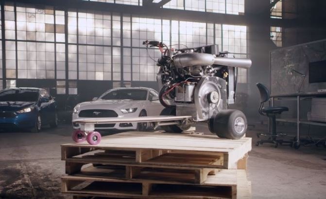 Ford Straps EcoBoost Power to Skateboard, Blender in New Ads