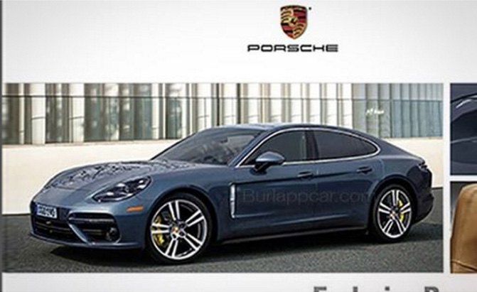 2017 Porsche Panamera Photo Leaks, Reveals Less Awkward Design