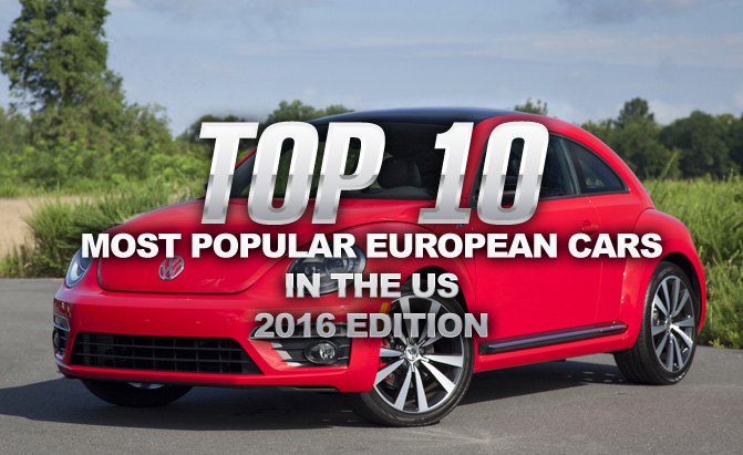 Top 10 Most Popular European Cars in the US