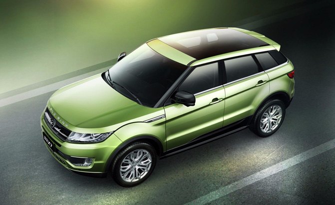 Land Rover is Suing a Chinese Automaker for Copycat Evoque