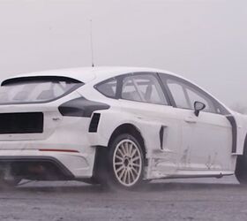 Watch Ken Block Test His Ford Focus RS RX Rally Race Car