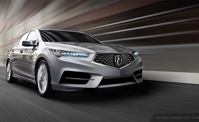 Check Out These Fan Renderings of a Future Acura RLX
