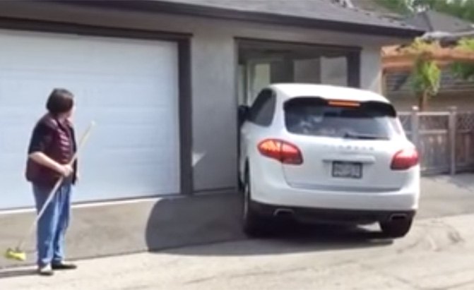 Video of Porsche Cayenne Failing to Park Helps Police Catch Hit-and-Run Teenaged Driver