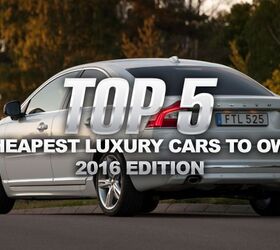 top 5 cheapest luxury cars to own 2016 edition