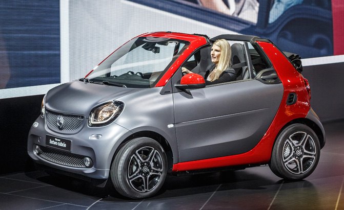 2017 Smart Fortwo Cabrio Priced From $19,650