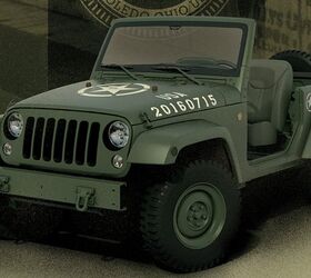 Jeep Celebrates Its Military Heritage With Retro Wrangler Concept