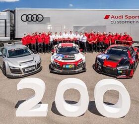 Audi Produces Its 200th R8 LMS Race Car