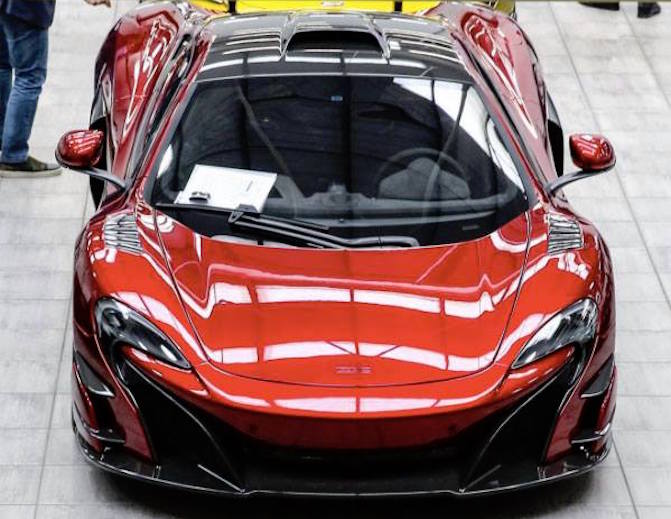 mclaren 688hs makes early appearance online