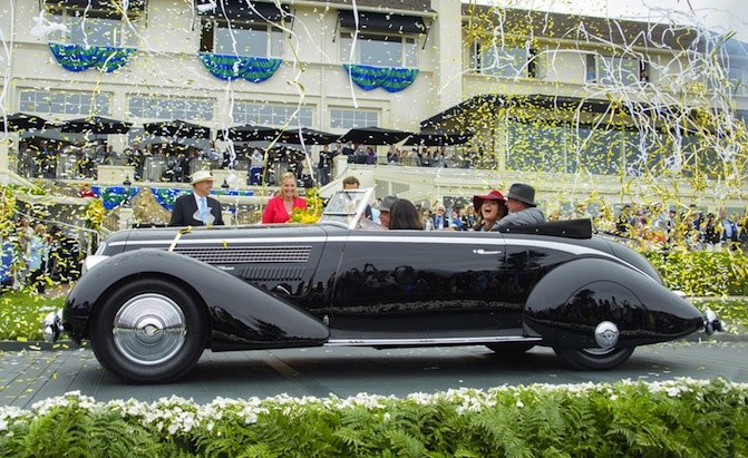 1936 Lancia Astura Pininfarina Captures Top Honors at Pebble Beach Concours D'Elegance