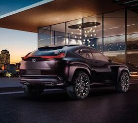 Lexus UX Concept Revealed From the Rear