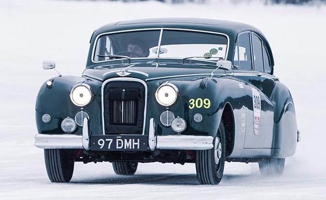 Jaguar and Land Rover Offering Winter Driving Program With New and Vintage Cars