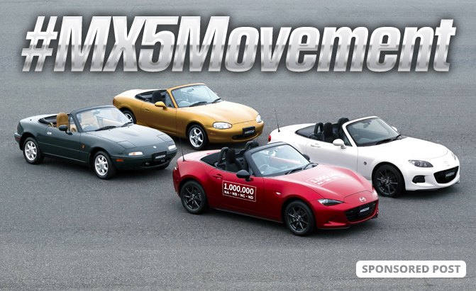 Use the #MX5Movement Hashtag for a Chance to Win a Miata Fan's Dream