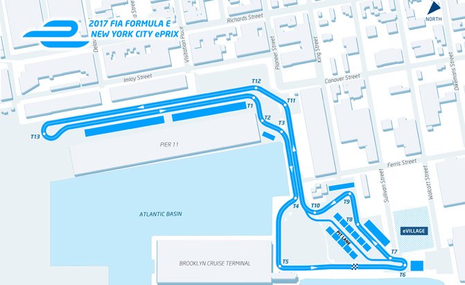 Formula E Race Will Take Place in New York City in 2017