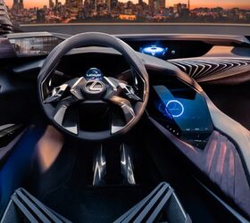 Lexus UX Concept Previews Crazy Futuristic Alien Interior