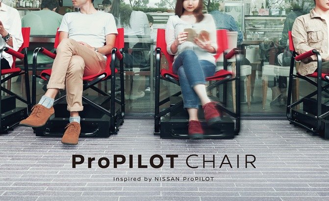 nissan s strange obsession with autonomous chairs strikes again