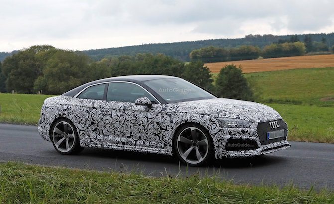 Watch the New Audi RS5 Testing at the Nurburgring