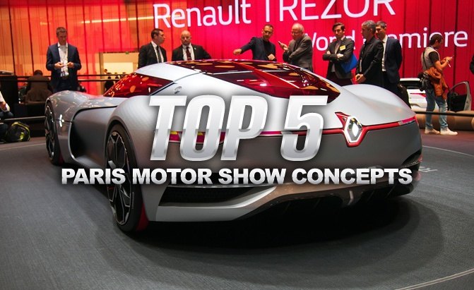 Top 5 Best Concept Cars From the 2016 Paris Motor Show