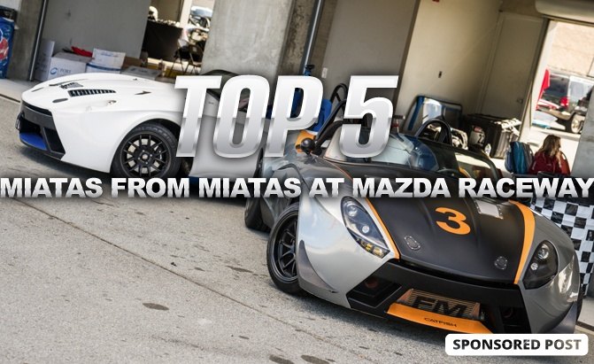 Our Five Favorite Miatas From Miatas at Mazda Raceway
