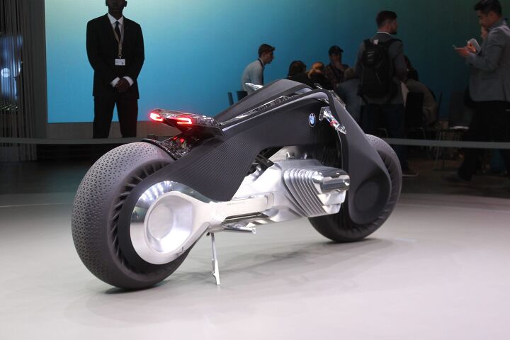 bmw concludes 100th birthday tour in la with new motorcycle concept