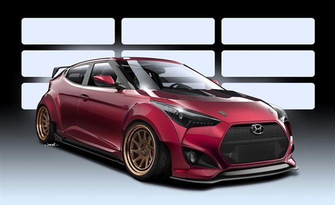 hyundai s third 2016 sema project is a race ready veloster concept