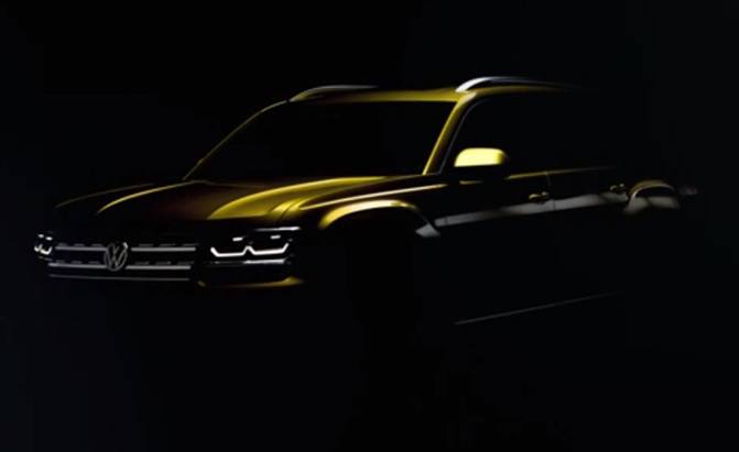 Volkswagen Teases New Atlas SUV With Video