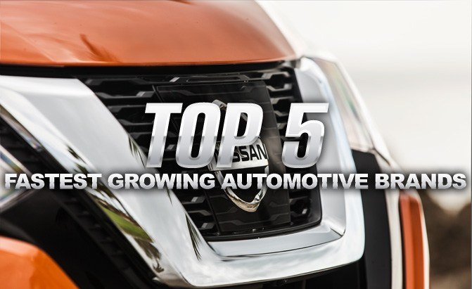 Top 5 Fastest Growing Automotive Brands
