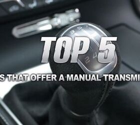 5 Cars We Love That Still Offer Manual Transmissions