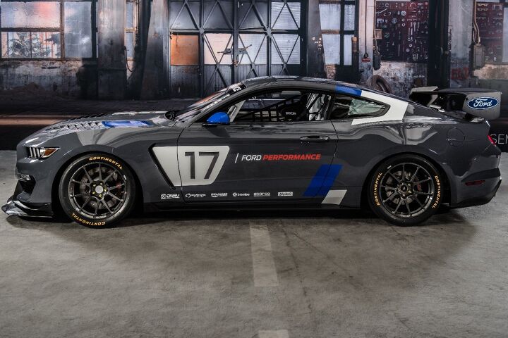 mustang gt4 debuts with 5 2l v8 flat plane crank missing