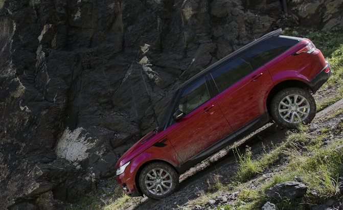 Watch the Former Stig Race Down a Mountain in a Range Rover Sport