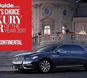 Lincoln Continental Wins 2017 AutoGuide.com Reader's Choice Luxury Car of the Year Award