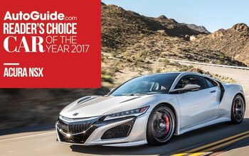Acura NSX Wins 2017 AutoGuide.com Reader's Choice Car of the Year Award