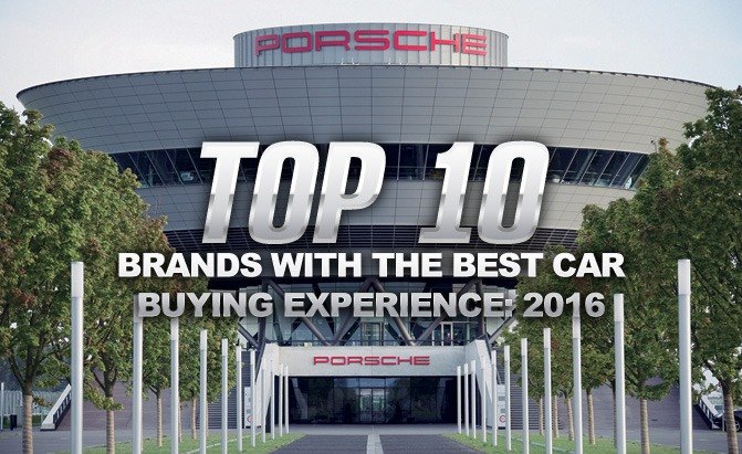 Top 10 Brands With the Best Car Buying Experience for 2016