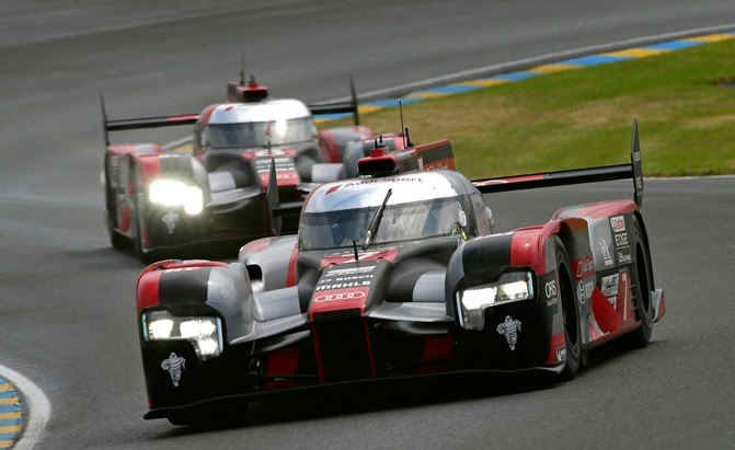 Watch Porsche Say Goodbye to Audi's Le Mans Race Team and Try Not to Cry
